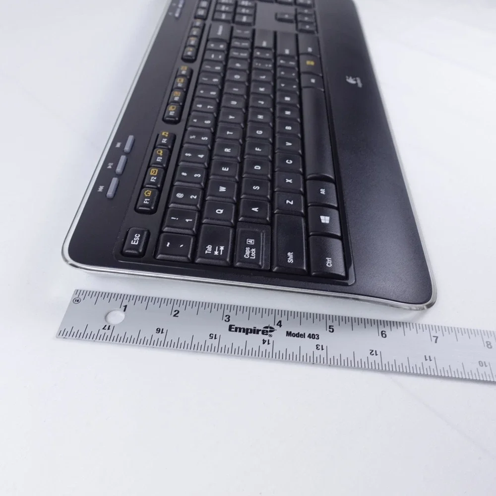Logitech K520 Wireless Keyboard 820-006987 with Unifying Receiver Tested